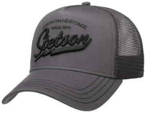 Stetson Trucker Cap, American Heritage Classic, Dark Grey