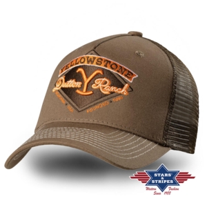 Billede af Stars & Stripes, Yellowstone Trucker Cap 11, brun/orange