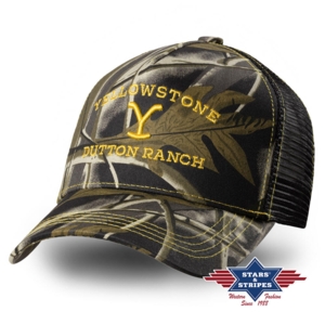 Billede af Stars & Stripes, Yellowstone Trucker Cap 14, Camouflage/army grøn
