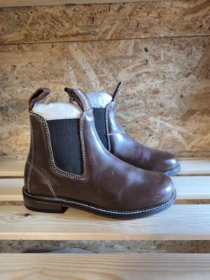 2. sortering! Blue Heeler, Windsor læderstøvle, Fox Brown, str. 38