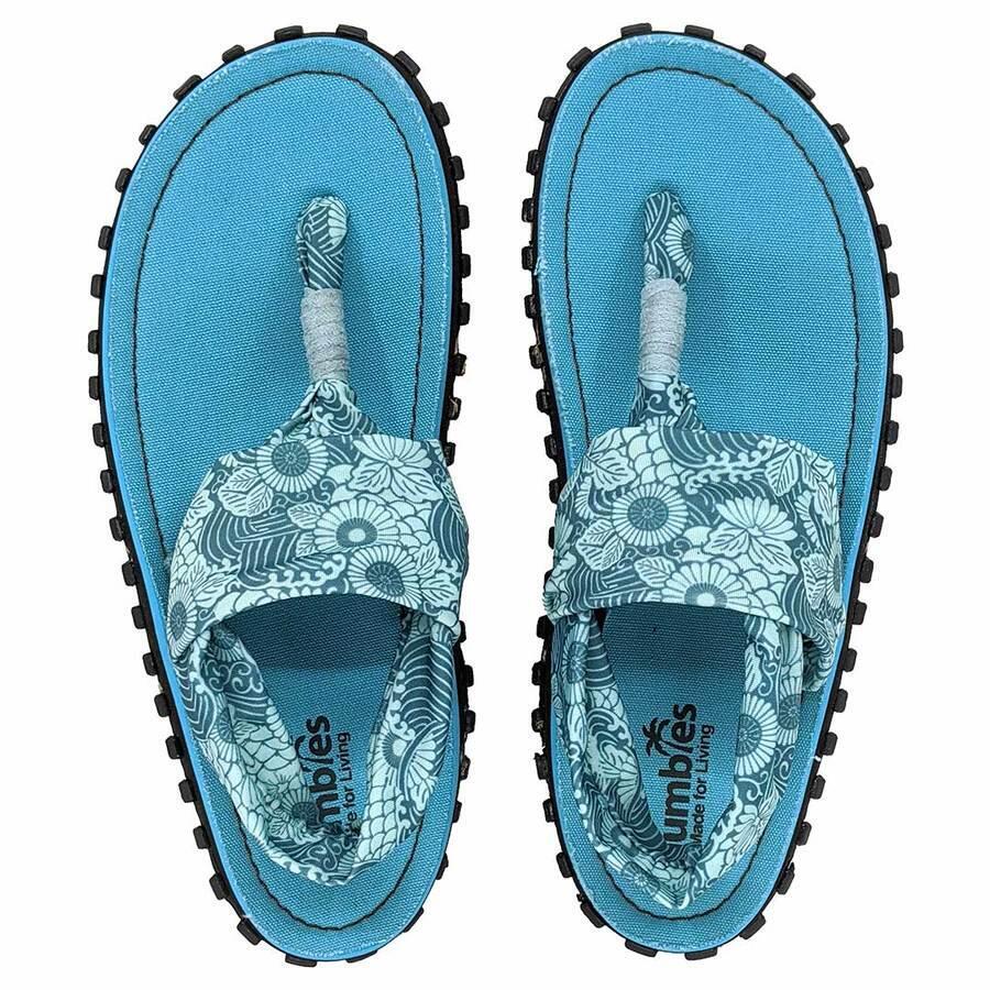 Klip Klapper, Slingback, Turquoise