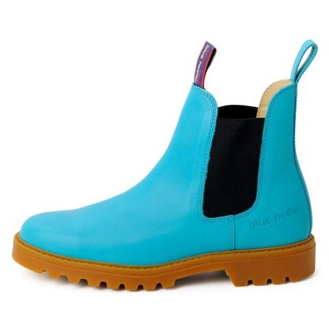 Emma Boots - Turquoise/Navy