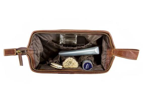 Billede af Lago di Como toilettaske / Vanity Bag oppefra