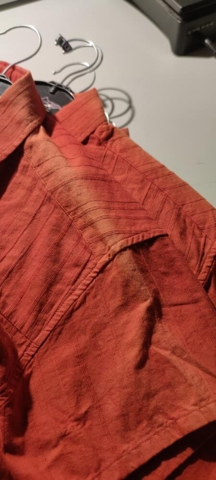 Billede af solblegede skuldre