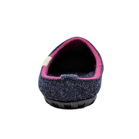 Outback Slipper - Navy & Pink bagfra