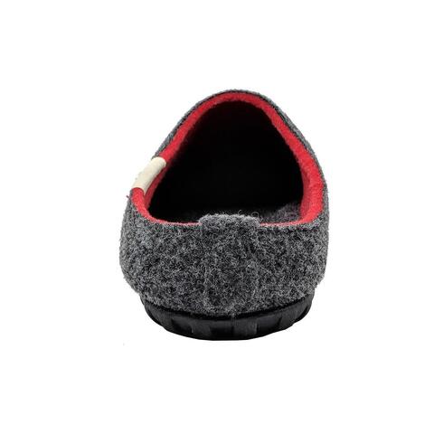 Outback Slipper - Charcoal & Red
Bag