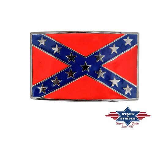 Bæltespænde, amerikansk sydstatsflag