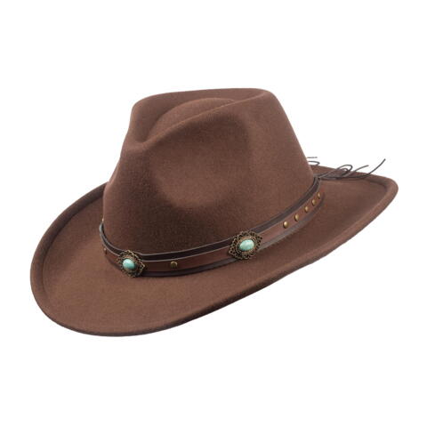 Billede af Rockwell Western Hat i brun