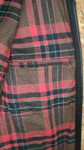 Billede af for og inderlomme med lynlås