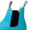 Emma Boots - Turquoise/Navy, elastikside