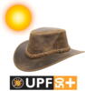Outbacker læderhat, med UPF 50+