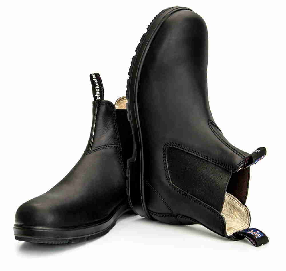 gryde Joke udendørs Blue Heelers sorte boots - australske boots klassikere
