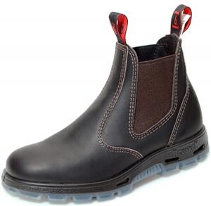 Redback Bonsall, Chelsea læder boot, UBOK (mørkebrun med klar sål)