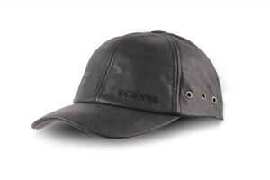 Leather Cap, brun eller sort