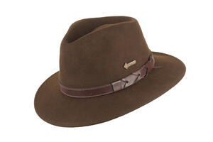 Scippis, Norton hat, sort eller brun, 100% uldfilt - UDGÅR I BRUN!