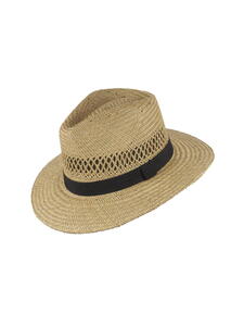 Scippis, Barrow stråhat i natur med sort hattebånd