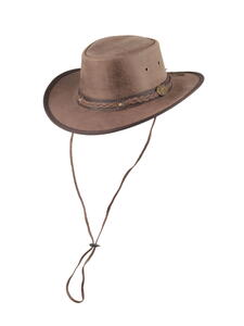 Scippis, Henbury hat, 100% læder, brun