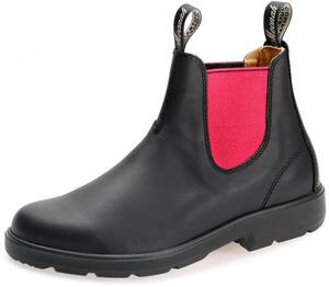 Moonah Light, Chelsea læder boot, Black / Pink
