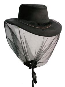 Kakadu Traders Australia, myggenet til hatten i sort polyester