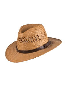 Scippis, Santos stråhat med mørkebrunt hattebånd