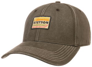 Stetson Baseball Cap, cotton, olive