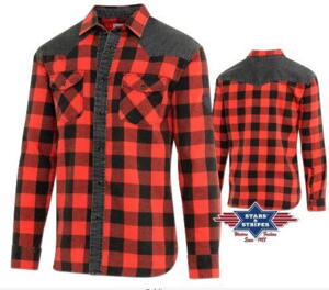 Stars & Stripes, Lumberjack rød skovmandsskjorte