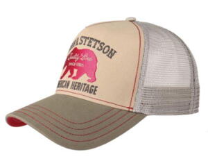 Stetson Trucker Cap, American Heritage, Bear