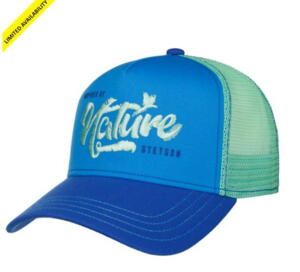 Stetson Trucker Cap, Inspired By Nature, Sustainable, blå
