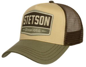 Stetson Trucker Cap, Gasoline, Khaki/beige
