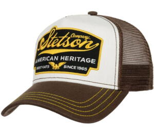 Stetson Trucker Cap, American Heritage, brown/beige