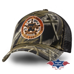 Stars & Stripes, Yellowstone Trucker Cap 04, Camouflage/army grøn