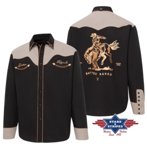 Stars & Stripes, Yellowstone herreskjorte, Cowboy