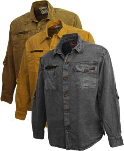 2. sortering, Scippis, Broome skjorte, tobacco 6oz 100% bomuld, str. XXL